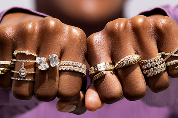 Luxury jewelry pieces