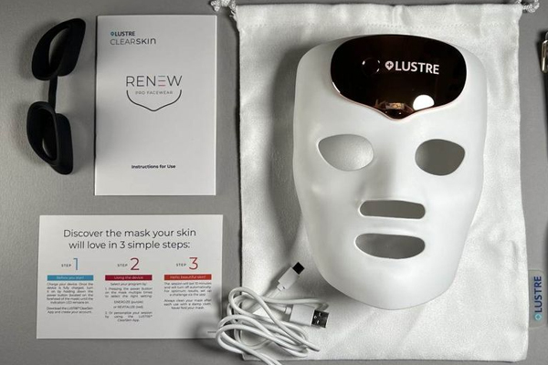 Lustre Clearskin Led Face Mask Red Light Therapy